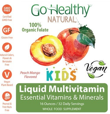 Go Healthy Natural is launching Kids Liquid Multivitamin on Amazon.com and GoHealthyNatural.com.