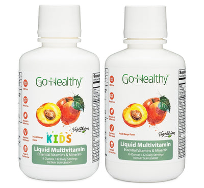 Go Healthy Kids + Adult Liquid Multivitamin Bundle | Go Healthy