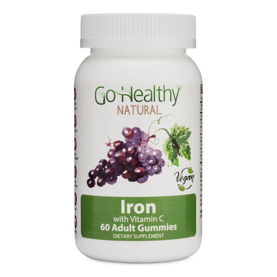 Go Healthy Natural Launches Vegan Iron with Vitamin C Gummies on Amazon.com.
