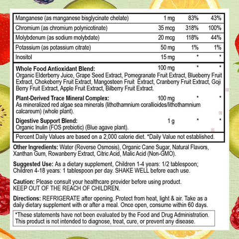 Go Healthy Kids Liquid Multivitamin, Immune Support, Kid Liquid Multivitamins, High Absorption Vegan Vitamins, Kids Vitamins Multivitamin - 30-60 Servings