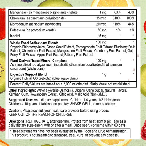Go Healthy Kids Liquid Multivitamin, Immune Support, Kid Liquid Multivitamins, High Absorption Vegan Vitamins, Kids Vitamins Multivitamin Raspberry - 30-60 Servings